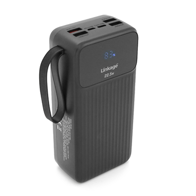 Power Bank Linkage LKP-42 22.5W Quick Charge (USB/Micro/Type-C/iPhone) 30000mAh black