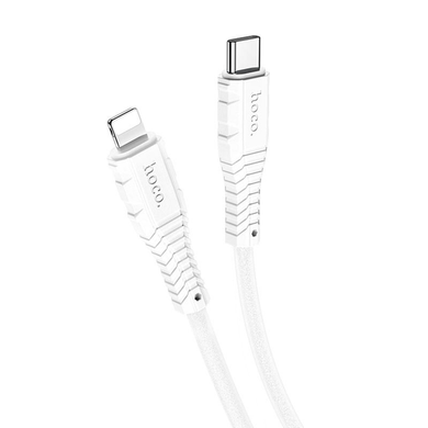 USB кабель Hoco X67 Nano Type-C to Lightning 1m white