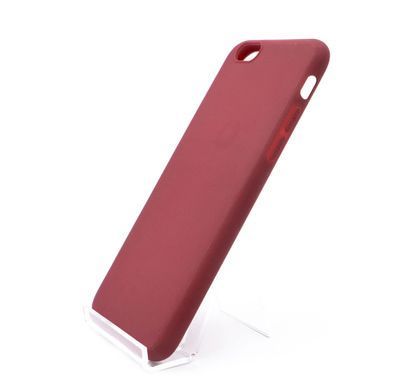 Силиконовый чехол Soft Feel для iPhone 6/6S marsala Candy