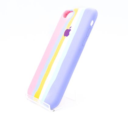 Силіконовий чохол Full Cover для iPhone 7/8 Rainbow №3