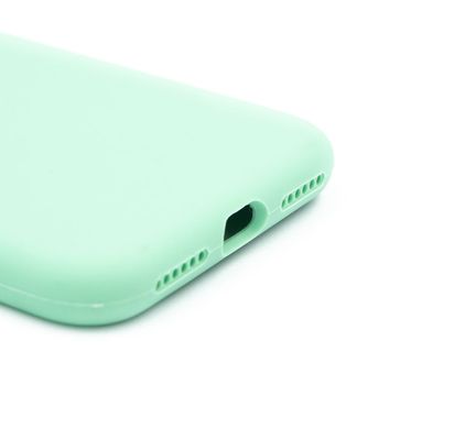 Силіконовий чохол Full Cover для iPhone 7/8/SE 2020 spearmint