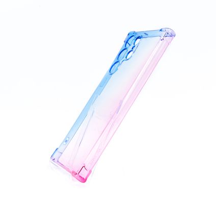 Силіконовий чохол WAVE Shine для Samsung S22 ultra blue/pink