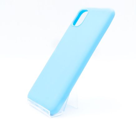 Силіконовий чохол Soft Feel для Samsung A04e blue Candy