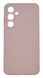 Силіконовий чохол Full Cover Lakshmi для Samsung S24 FE pink sand (AAA) Full Camera без logo