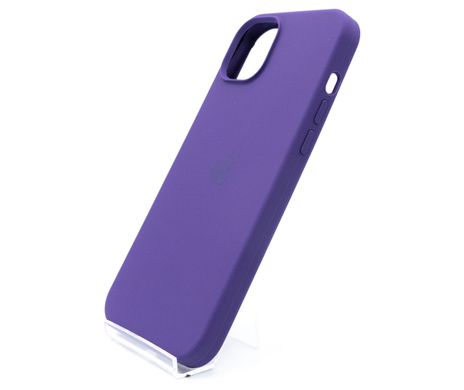 Силіконовий чохол Full Cover для iPhone 15 Plus new purple (amethust)