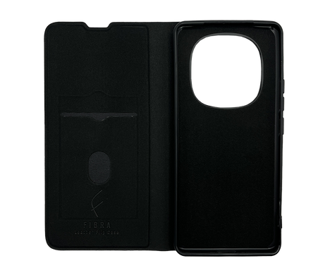 Чохол книжка FIBRA (рельєф) для Xiaomi Redmi Note 14 Pro 5G brown