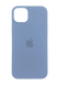 Силіконовий чохол with MagSafe для iPhone 15 light blue 1:1 Smart animation