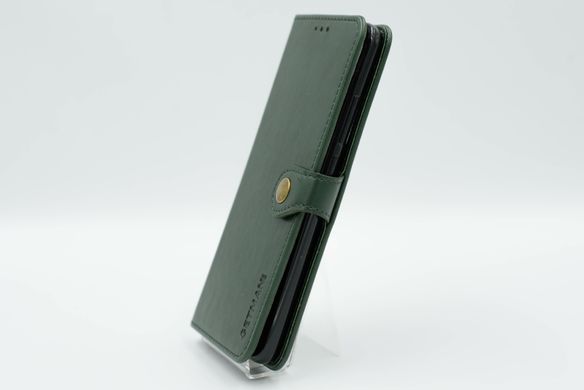 Чохол-книжка шкіра для Xiaomi Mi Note 10 Lite green Getman Gallant PU