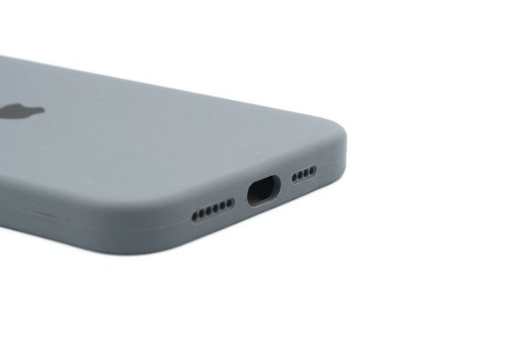 Силіконовий чохол Full Cover для iPhone 14 Plus dark grey
