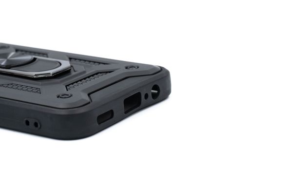 Чохол Camshield Serge Ring for Magnet для Samsung M14 5G black протиударний шторка/захист камери