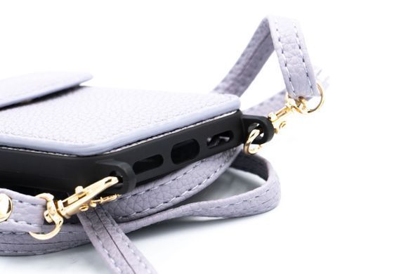 Чехол WAVE Leather Pocket для iPhone 12/12 Pro light purple