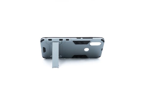 Накладка Protective для Xiaomi Mi 6X/Mi A2 dark gray с подставкой