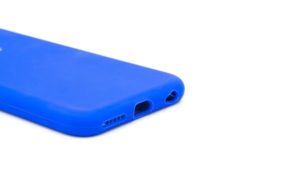 Силіконовий чохол Full Cover для iPhone 6 shiny blue