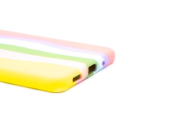 Силіконовий чохол Full Cover для Samsung M52(M526) Rainbow №3