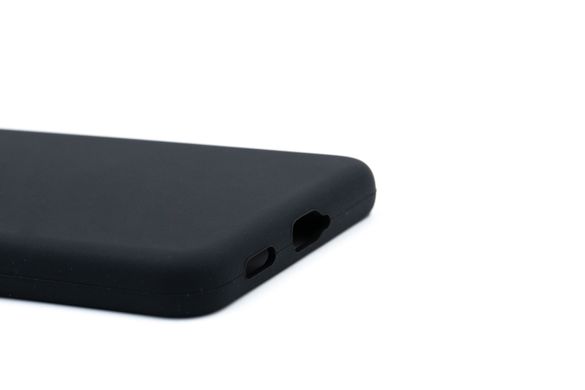 Силиконовый чехол Full Cover для Samsung S21 FE black Full camera без logo with frame