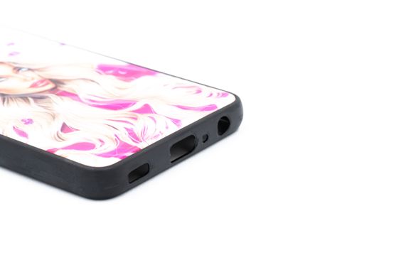 TPU+PC чохол Prisma Ladies для Samsung A52 4G/A52 5G pink Full Camera