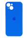 Силіконовий чохол Full Cover для iPhone 14 capri blue (new lake blue) Full Camera