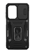 Чехол Camshield Army Ring для Samsung A26 5G black противоударный шторка/защита камеры