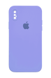 Силіконовий чохол Full Cover Square для iPhone X/XS dasheen Full Camera