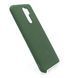 Силіконовий чохол Full Cover для Xiaomi Redmi 9 dark green my color