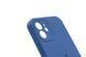 Силіконовий чохол Full Cover для iPhone 12 deep navy Full Camera