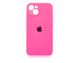Силіконовий чохол Full Cover для iPhone 13 hot pink Full Camera