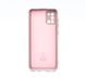 Силіконовий чохол Full Cover для Samsung A31 pink sand Full Camera без logo