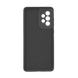 Силіконовий чохол SMTT для Samsung A73 black Full Camera з мікрофіброю