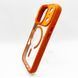 Чехол WAVE Ardor with MagSafe для iPhone 17 Pro clear cosmic orange