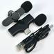 Микрофон Петличный BOROFONE BFK12 Trophy lavalier Wireless Digital Microphone Type-C черный