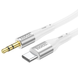 Перехідник AUX HOCO UPA22 Type-C Jack 3.5mm 1m white