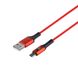 USB кабель HOCO U79 Admirable Micro 2.4A/1,2m red