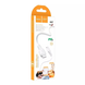 USB кабель Hoco X67 Nano Type-C to Lightning 1m white