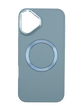 TPU чохол Bonbon Metal Style with MagSafe для iPhone 16 Plus mist blue