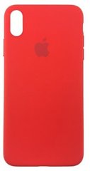Силіконовий чохол Full Cover для iPhone XS Max red