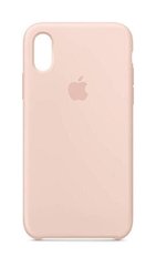 Силіконовий чохол Full Cover для iPhone X/XS pink