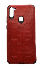 Накладка кожа Epic Vivi для Samsung A11 red