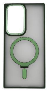 Чохол WAVE Attraction Case with MagSafe для Samsung S23 Ultra green