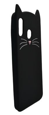 Силиконовый чехол для Samsung A30/А20/2019 kitty black