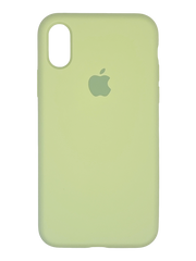 Силіконовий чохол Full Cover для iPhone X/XS mint