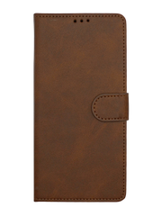 Чохол книжка Business Leather для Xiaomi Redmi 12 dark brown