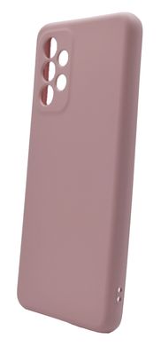 Силіконовий чохол Full Cover для Samsung A33 5G pink Full Camera без logo