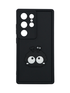 Чохол Pretty Things для Samsung S24 Ultra black/eyes Full Camera