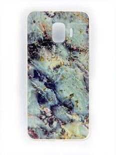 Силіконовий чохол Marble для Samsung J260 green