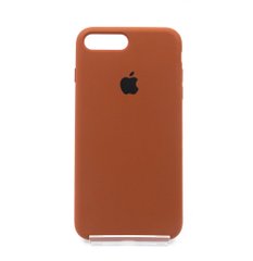 Силіконовий чохол Full Cover для iPhone 7+/8+ milk chocolate