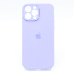 Силіконовий чохол Full Cover для iPhone 13 Pro Max lilac Full Camera