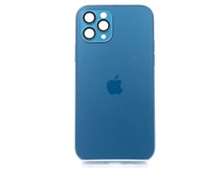 Чохол TPU+Glass sapphire matte case для iPhone 11 Pro navy blue