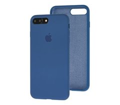 Силіконовий чохол Full Cover для iPhone 7+/8+ alaskan blue