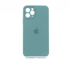 Силіконовий чохол Full Cover для iPhone 11 Pro pine green Full Camera