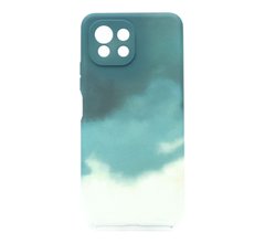 Силіконовий чохол Watercolor для Xiaomi Mi 11 Lite green (24)